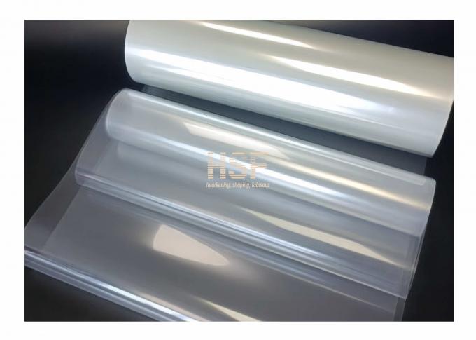 20Î¼m Clear PET Non Silicone Coated Release Film product image showing material characteristics